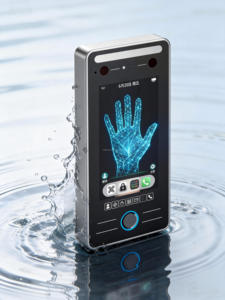 Pembaca Kontrol Akses Biometrik Vena Telapak Tangan Wifi 4G Juan yang Dapat Disesuaikan dengan Kode QR, Sidik Jari, Sistem LINUX & Pembaruan USB OTA - Product Image 2