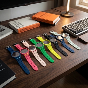 Correa de Reloj Deportiva de Silicona de Lujo, Antipolvo, para AP, para <span class=keywords><strong>Swatch</strong></span> Royal Pop, Flexible, Moderna, de Repuesto - Product Image 1