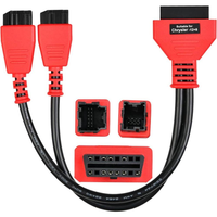 Adaptateur de diagnostic OBDII 12+8 broches FCA, câble VCI OEM pour accès au gateway de sécurité Chrysler Dodge Jeep