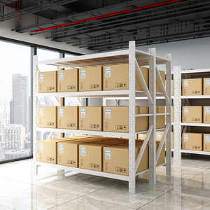 Estante Industrial de Metal de 5 Níveis, Resistente, Impermeável e Ecológica, Ajustável para Armazenamento em Armazéns e Supermercados - Product Image 2