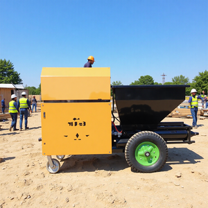 China machte kleine Mörtels prüh maschine SQ-511. Multifunktion ales Maschinen-, Innen-und Außenwand mörtel sprühen effizient - Product Image 5