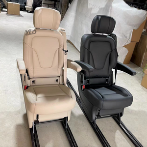 Asiento Original de Cuero Negro YLD 2024 para <span class=keywords><strong>Mercedes</strong></span> Viano <span class=keywords><strong>Vito</strong></span> Clase V, Plegable en Modelos W447/Metris/<span class=keywords><strong>Vito</strong></span>/V250/V300 - Product Image 3