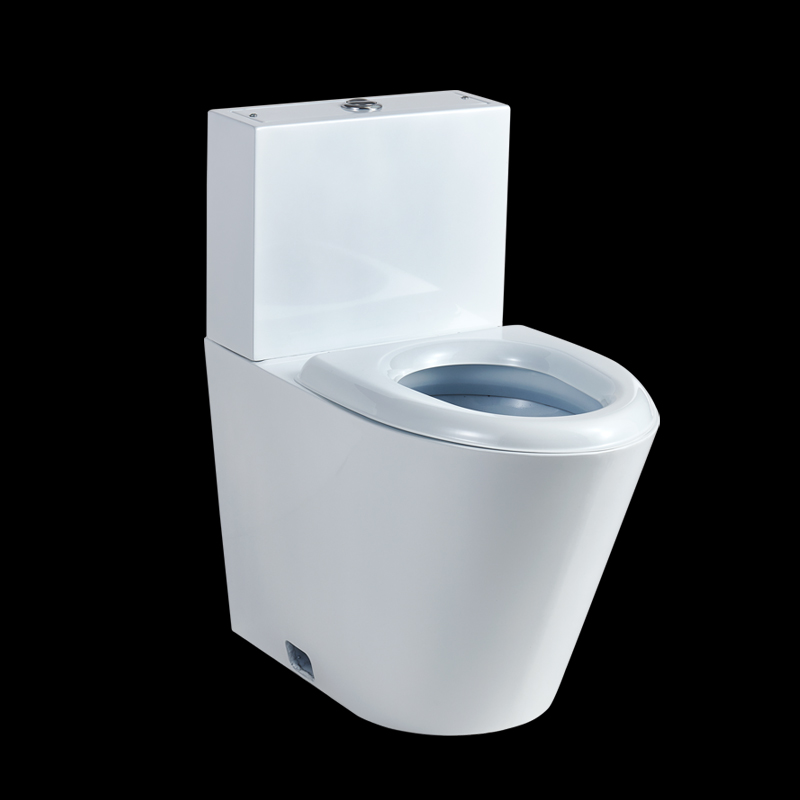 Customized Color One Piece WC Metal Bathroom Toilet For Sale