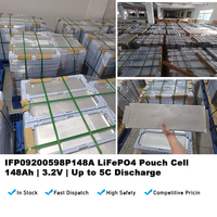 Baterai Pouch Cell Lifepo4 Farasis 5C High Rate P148A IFP09200598P148A 3.2V 145Ah 148Ah 148.5Ah Grosir untuk Solar