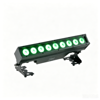 Barre de lumière LED sans fil pour extérieur, étanche IP65, alimentée par batterie 13200 mAh, 9x15W RGBWAUV, pour éclairage de scène