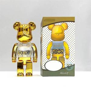Bearbrick 400% Oso Violento, Girasol de Van Gogh, Conejo, Estrella, Luna, Cielo, Adorno, Juguete de Moda - Product Image 1