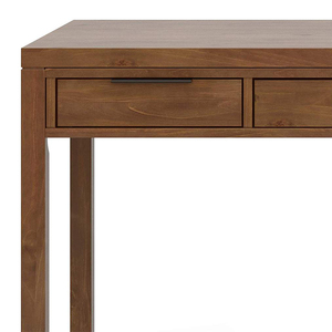 Scrivania da Ufficio DU'S Moderna in Legno Massello Fatta a Mano con Due Cassetti, Nata per l'Ufficio - Product Image 5