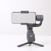 Stabilisateur S5Bpro7 360° à suivi automatique du visage pour smartphone avec objectif ultra grand angle, module IA et lumière LED, sans limitation d'angle de vue