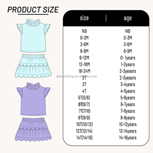 Ensemble jupe et haut pour filles, été, couleur unie, haut de yoga à manches courtes avec short intégré, double couche, ourlet ondulé, pour gym, yoga, logo personnalisé - Product Image 5