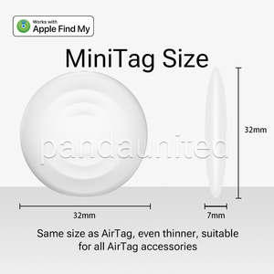 Angepasstes Android Find My Mini Tag Mfi-zertifizierter Nordic Chip Tracker Weltweite Verfolgung Verlorene persönliche Brieftasche mit kleinem Schlüssel - Product Image 5