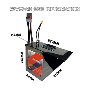 20S9P 72V 54AH 360AMP Daya Puncak Kontinu 21.6KW/ 38.88KW Paket Baterai Lithium Dengan ANT Bluetooth BMS - Product Image 4