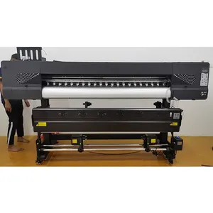 1.8M/1.9M Sublimatie Jersey Printer Inkjet Printers Textieldrukmachine Met 3 Stuks I3200 Kop