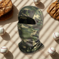 Cagoule de moto pour homme, masque de conduite en plein air, cagoule tactique camouflage d'été, fabriquée en Chine.