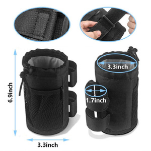 Oem biểu tượng tùy chỉnh 12 oz 16 oz 24 oz uống chai mát chủ 600D Oxford vải phong cách giản dị thư không thấm nước mập bia có thể - Product Image 4