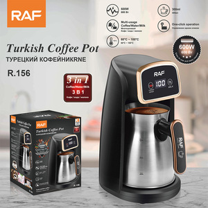 3 in 1Turkish Coffee Pot Portable Office Led Display Timer 10 Cup Black Automatic Coffee Machine Smart Coffee Makers - Product Image 6