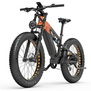 Yeni ab İngiltere stok Bafang Motor 26 inç yağ bisiklet 48v 750w elektronik dağ bisikleti 4.0 kar lastiği Fiber Ebike omuz şok