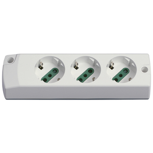 3P30 Bianco Power Strip 3 Outlets 33 Cm Length - Product Image 1