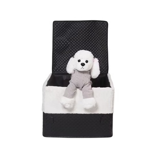 Kunden spezifisches Logo <span class=keywords><strong>Dog</strong></span> Booster Autos itz Tragbares Haustier bett mit angebautem Schatten Trage tasche Einfache Aufbewahrung für kleine Katzen und Hunde - Product Image 5