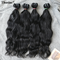 Extensions de cheveux vierges bruts en gros, cheveux humains naturels vierges vietnamiens non traités en vrac pour le tressage