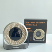 Ventilateur de bureau à piles 10000mAh, rechargeable, longue durée, portable, 100 vitesses, pour la maison, l'extérieur, ventilateur de table à commande tactile