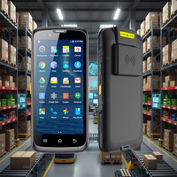 PDA portable UHF puissant pour la lecture RFID longue portée (3 mètres), batterie rechargeable 4300 mAh, ABS, pour la logistique d'entrepôt