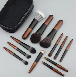 2026 New 12-Item Mini Portable Makeup Brush <b>Set</b> - Fibrous Hair Makeup Tools Makeup Brushes with Makeup Brush Case - Product Image 5