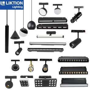 Căng Thẳng PVC Phim Vải Trần Từ Theo Dõi Ánh Sáng Nhôm Hồ Sơ Cho LED 48V Từ Theo Dõi Ánh Sáng - Product Image 3