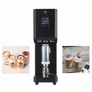 Macchina sigillante per la sigillatura lattine bottiglie vasetti tazze sistema di inscatolamento può macchina di sigillatura automatica per negozi di bevande - Product Image 3
