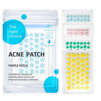 Fournisseur OEM de patchs anti-acné, patch hydrocolloïde en forme d'étoile pour le visage