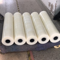 Film étirable souple en PE avec adhésif PSA, imperméable et résistant à l'humidité, pour la protection des surfaces de feuilles de polycarbonate PC, en rouleau