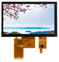 5 Zoll 800x480 Touchscreen LCD MIPI DSI 5 Zoll LCD Kapazitives 5-Zoll-Display für Raspberry Pi