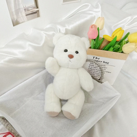 Le mignon ours se transforme en une poupée de lapin FuFu douce pour accompagner le cadeau de décoration d'ambiance d'anniversaire festif