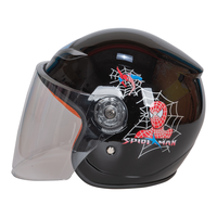Vente chaude Tête Garde Crash Casque PP EPS Demi Visage Scooter Moto Casques Pour Enfants Portable Casques Fabrique