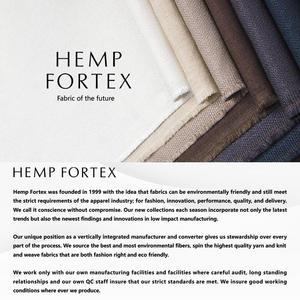 HG09142 Tissu en coton sergé mélangé biologique de chanvre certifié Jeans Denim Prix de gros - Product Image 6