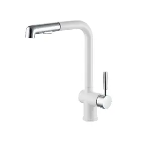 best brands Oshine vintage nickel brushed kitchen sink faucet tap pull out retro sprayer head griferia para lavamanos