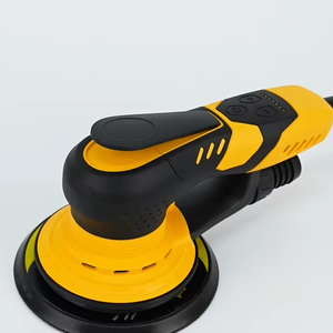 Sander électrique professionnel de 6 pouces 350W pour le ponçage de la carrosserie automobile avec régulation à 7 vitesses et tube d'aspiration de poussière - Product Image 1