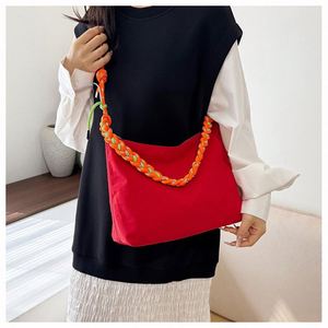 Bolso de Hombro con Cremallera de Color Sólido a la Moda, Bolso Tote de Nailon de Gran Capacidad para Mujer, Bolso de Mano Casual para Compras y Viajes - Product Image 6