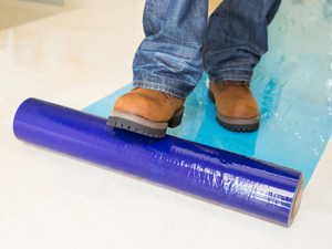 विरोधी खरोंच के लिए पीई सुरक्षात्मक ब्लू फिल्म हार्ड लकड़ी के फर्श - Product Image 6