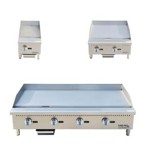 เตาแก๊สแบบแผ่นขนาด 48 นิ้ว รุ่นขายดี 120,000 BTU สแตนเลส ขาปรับระดับได้ ใช้แก๊สธรรมชาติ (NG) หรือ โพรเพน อุปกรณ์ครัว - Product Image 6