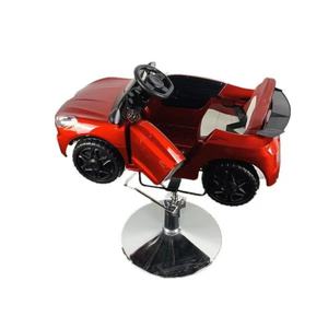 Silla de Peluquería para Niños, Silla Mecedora Eléctrica con Canciones Infantiles, Diseño de Auto, Carrito de Peluquería Premium para Bebés - Product Image 5