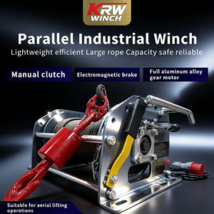 מנוף מקביל להתאמה אישית במשקל 1-10 טון עם מנוע אלומיניום קל משקל ובלם אלקטרומגנטי עם פליטת חבל חופשית - Product Image 2