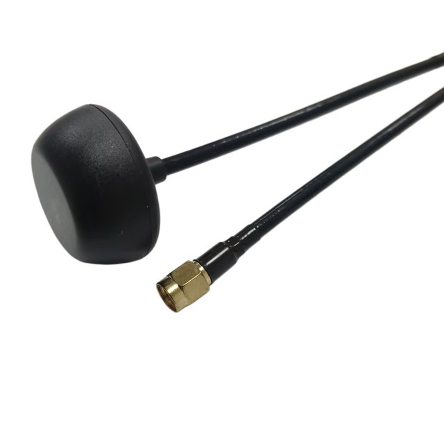 RIDA Antennaer RDYLR-1 5.8GHz RHCP 6dBi 4 Black Lollipop Leaf GPS/GNSS FPV Antenna 50 50w RC Drones-Customized Connector