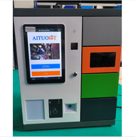 Casier de stockage intelligent mini casier portable facile à apporter support utilisation de l'alimentation pour l'affichage et le test casier à colis