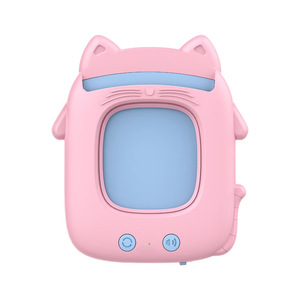 2025 chaud éducatif mignon chat forme <span class=keywords><strong>anglais</strong></span> parlant Machine début Cognition jouet Flash carte dispositif de lecture pour les enfants - Product Image 1