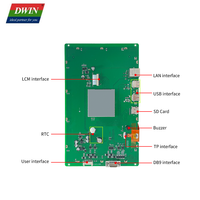 Module d'affichage LCD TFT industriel capacitif tactile DWIN 10,1 pouces 1280*800 avec système d'exploitation Linux et développement Qt, ports CAN RS232 RS422