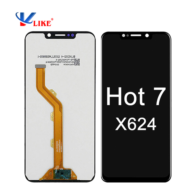 For Infinix Hot 7 X624 Lcd Screen Replacement for Infinix Hot 7 Phone Screen Wholesale for Infinix Hot 7 Pro Lcd Display Screen