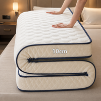 Vakuumkomprimierte Einzel-Memory-Foam-Dreifach-Faltmatratze, erschwingliche faltbare Matratze für Gästezimmer und Reisen, einfache Aufbewahrung