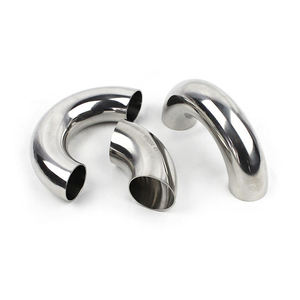 SS304 4 inch thép không gỉ liền mạch lắp ống khuỷu tay nam nối với xử lý bề mặt mịn - Product Image 5