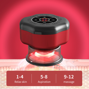 Gran oferta, herramienta de masajeador de espalda Gua Sha dinámico multifunción, masajeador de terapia de ventosas inteligente al vacío eléctrico portátil - Product Image 2