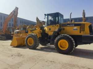 Venta caliente de Japón original Komatsu WA320 de Japón, cargador frontal de ruedas usadas WA380 de 2, 1, 2, 1, 2 - Product Image 4